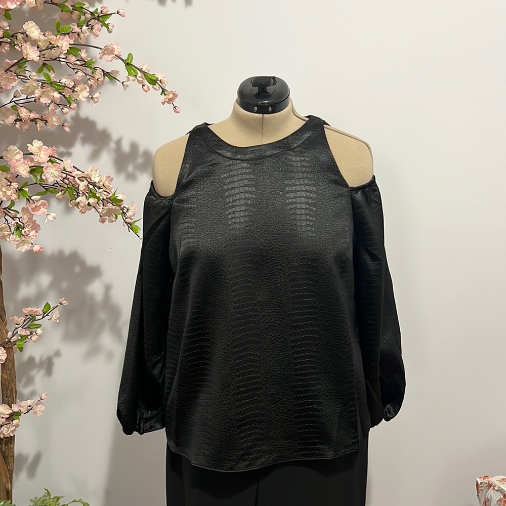 INC Black blouse